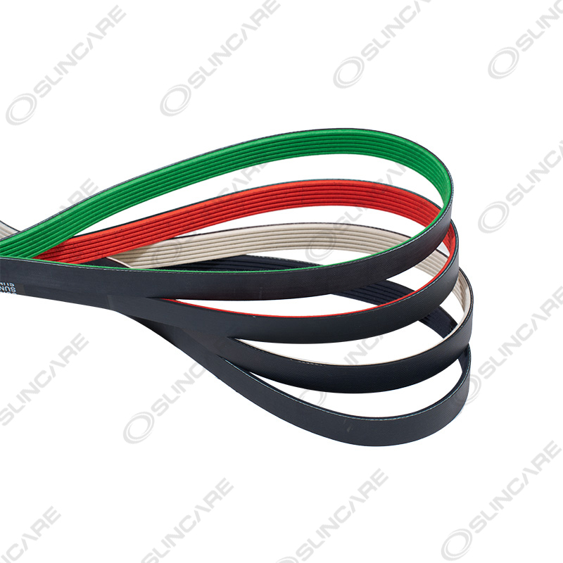 Automotive EPDM V-Ribbed Belt (with Colored Fabric Coating)